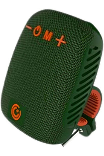 Sonic Gear BIKECLIPZ Ηχείο Bluetooth 10W με Ραδιόφωνο Πράσινο