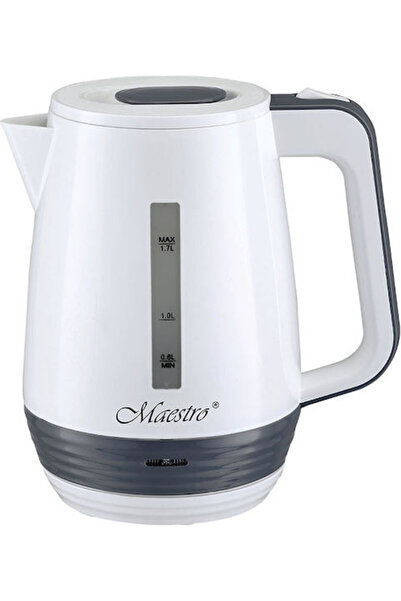 Maestro Βραστήρας 1.7λτ 2200W Λευκός Κωδικός: MR-033-WHITE