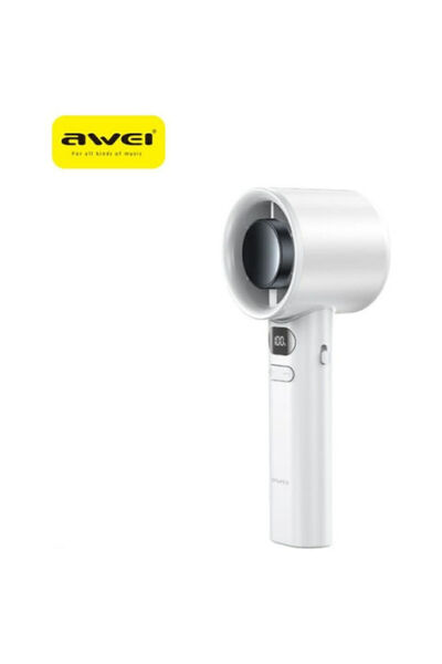 AWEI Ανεμιστήρας χειρός USB χωρίς πτερύγια 5W Λευκός