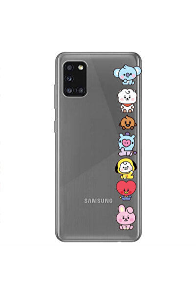Other Samsung A31 Lovely animals Transparent Silicone TPU Θήκη