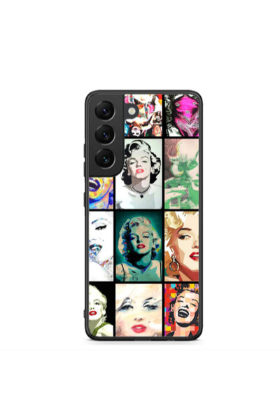 Other Samsung S22 Plus Marilyn Monroe Black Glossy Θήκη