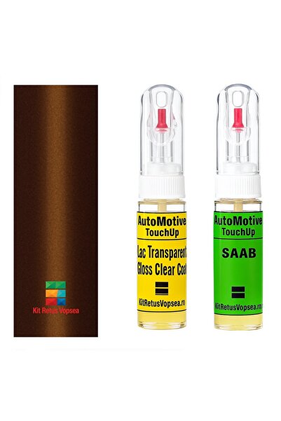YLKRS AUTOMOTIVE Kit retus vopsea touch-up Saab 900 SA263 (Copper Bronze), 81...