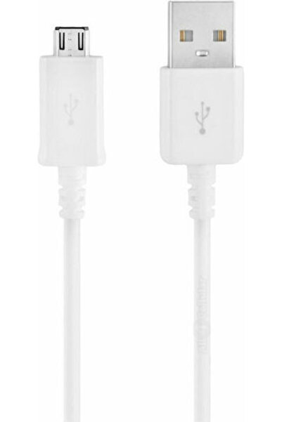 Samsung Καλώδιο USB 2.0 σε micro USB, κανονικό, 1.5μ, Λευκό (ECB-DU4EWE)