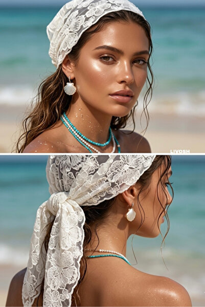 LIVOSH Lace Bandana Hair Accessory
