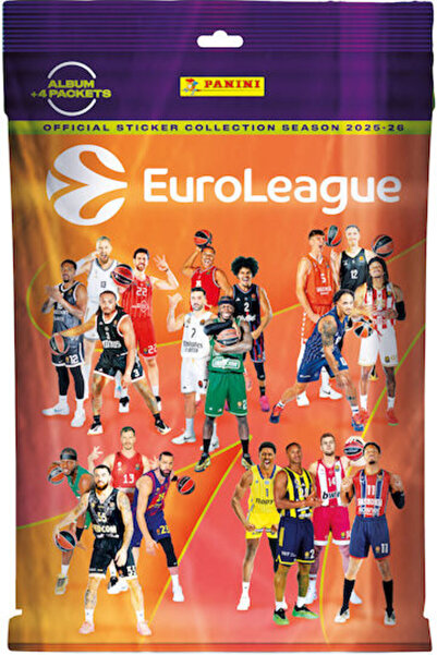Panini Ευρωλιγκ 2026 Αυτοκόλλητα Αρχικό Πακέτο