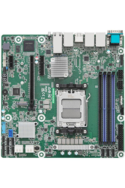 ASROCK B650D4U-2L2T/BCM B650E Μητρική πλακέτα Micro ATX με υποδοχή AMD AM5