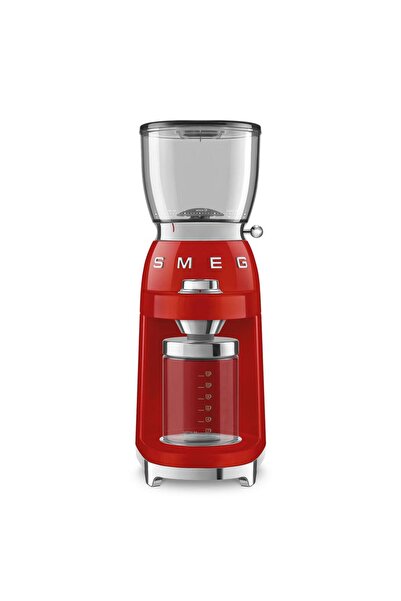 SMEG Râșniță de cafea CGF11RDEU, 150 W, 30 setări de măcinare, Capacitate de ...