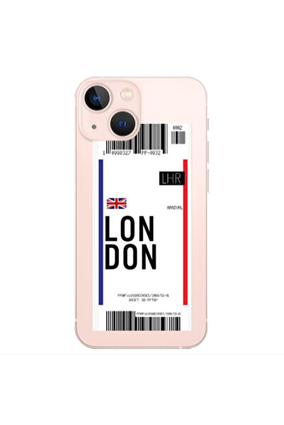 Other Apple iPhone 13 Mini London Arrival Transparent Silicone TPU Θήκη