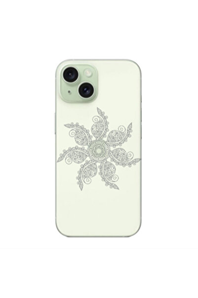 Other Apple iPhone 15 Plus Mandala D24 Transparent Silicone TPU Θήκη