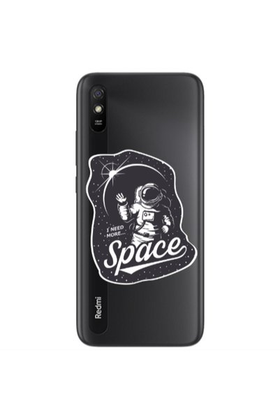 Other Xiaomi Redmi 9A I need more spacee Transparent Silicone TPU Θήκη
