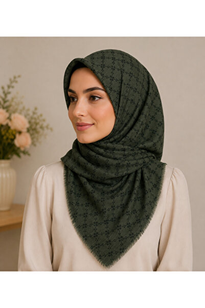Butik Yüzde 70 Pamuk Eşarp Yazma