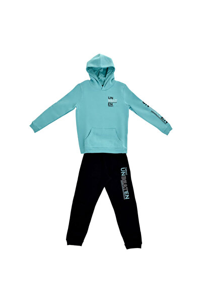 Target Set din fleece pentru copii: Hanorac cu glugă și pantaloni cu manșete ...