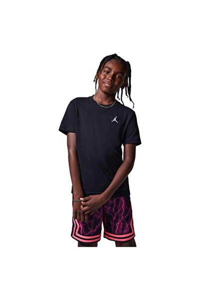 JORDAN Παιδικό Κοντομάνικο Μπλουζάκι Jumpman Air με Κέντημα 8-10 / S