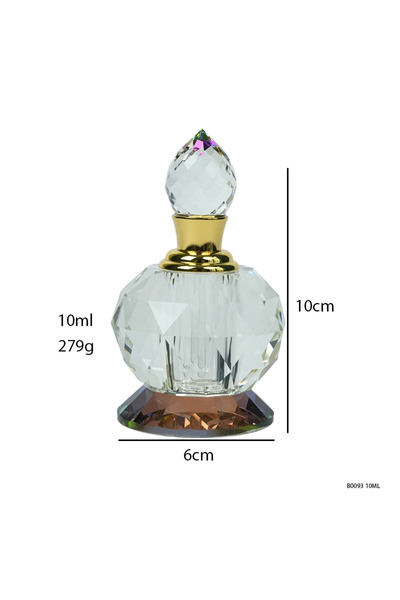 NUJET 1pcs Crystal Oil Bottle 10ml B0093