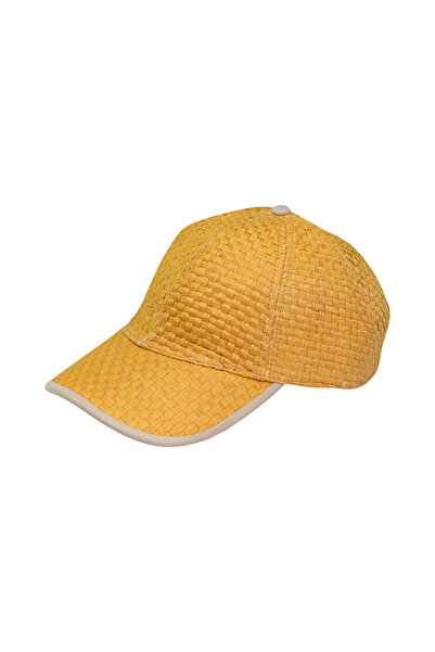 A&K accessioris Υφαντό ψάθινο καπέλο μπέιζμπολ unisex