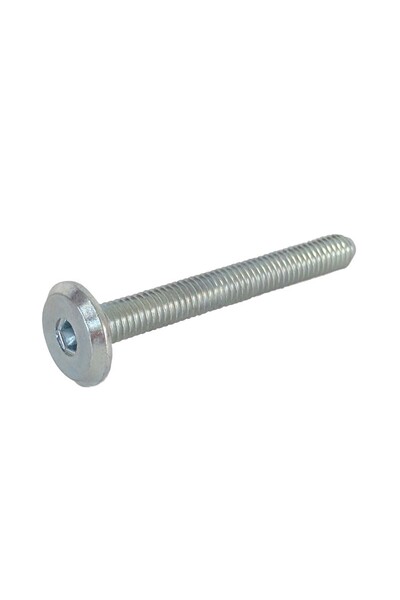 Rocast Set 100 x Surub Filet M6 / M8 Cap Cilindric Locas Inbus Sw 4 Otel Zinc...