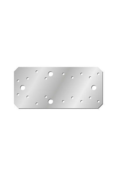 Rocast Top Bottom Set of 10 x Cp100 Zinc Plated 194x90x2 mm Perforations 18x5...
