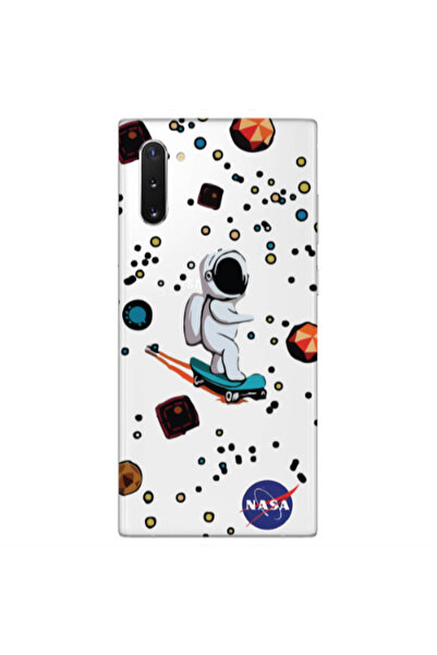 Other Samsung Note 10 Plus Astronaut with skateboard Transparent Silicone TPU...