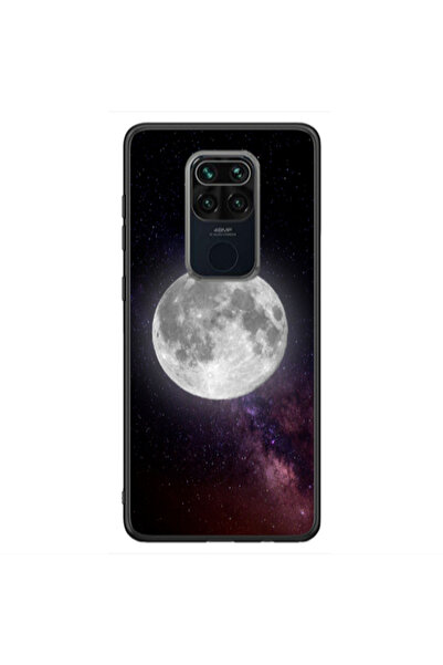 Other Xiaomi Redmi Note 9 Moon and stars Black Glossy Θήκη