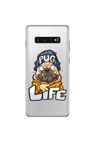 Other Samsung S10 Pug Life 2 Transparent Silicone TPU Θήκη