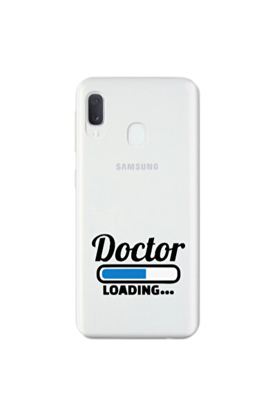Other Samsung A20E Doctor Loading Transparent Silicone TPU Θήκη