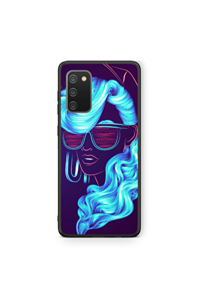 Other Samsung A02s Hatted style Black Glossy Θήκη