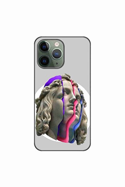 OEM Husa compatibila cu Apple iPhone 11 Pro Silicon Gel Tpu Model Neon Ruins