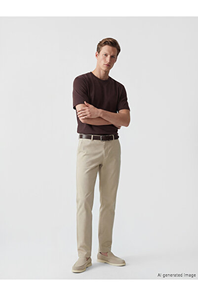 LC Waikiki Nevavm Regular Fit Gabardine Men's Trousers with a Difference