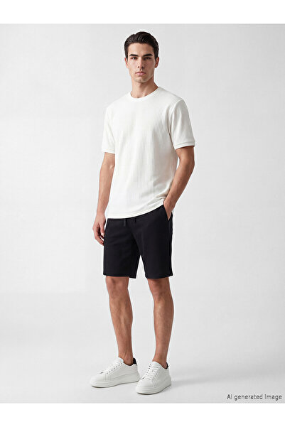 LC Waikiki Nevavm Comfortable Fit Men's Shorts with Difference