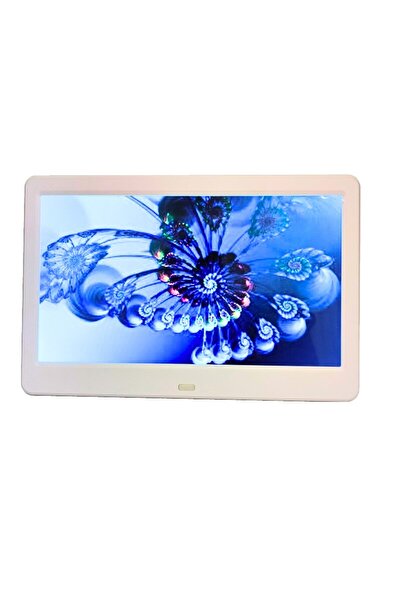 GIDA-CRIS White digital photo frame, GC039, slim, with 10 inch LCD screen, mo...