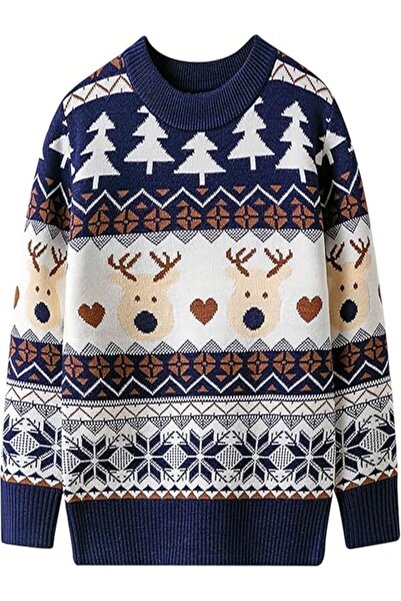 Other Christmas Sweater for Kids Boy's Girl's Xmas Knitted Pullover Funny Cut...