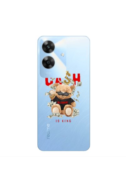 Other Realme Note 60 Cash is king Transparent Silicone TPU Θήκη