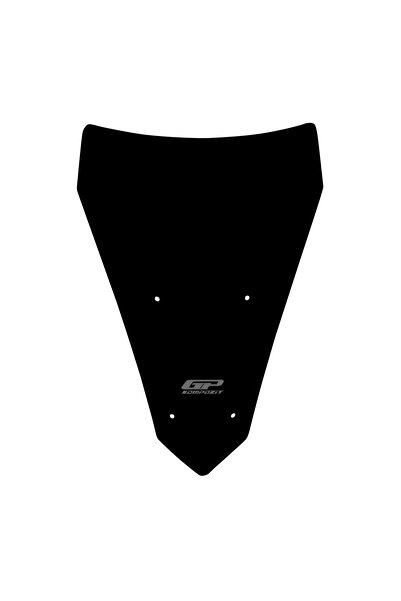GP KOMPOZİT Yamaha MT-07 Tracer 2016-2019 Uyumlu Ön Cam Siyah 53 cm
