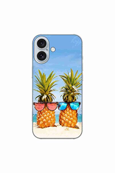 OEM Θήκη συμβατή με Apple iPhone 16, από σιλικόνη gel TPU, με σχέδιο Παραλία ...
