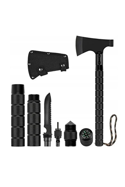 Impact Vision Topor Multifunctional 6 in 1 Impact Vsion®, cu Amnar, Fluier, C...