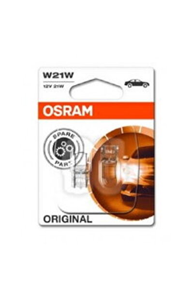 Osram Bec W21W 12V, 21W, bec fara soclu, blister 2 buc.