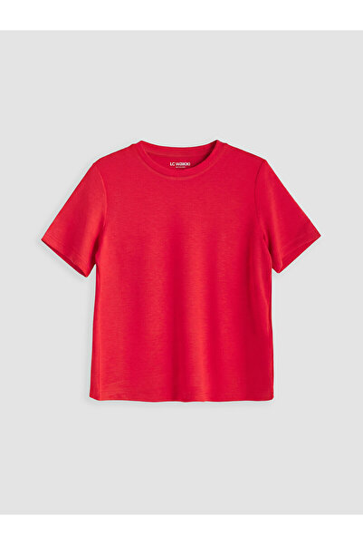 LC Waikiki Nevavm Soft Touch Women's Sports T-Shirt with Difference