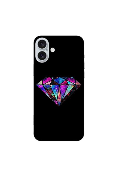 OEM Калъф, съвместим с Apple iPhone 16 Plus, силиконов гел TPU модел, диамант...