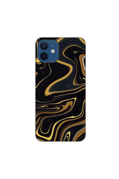 OEM Husa compatibila cu Apple iPhone 12 Silicon Gel Tpu Model Acrylic Glow
