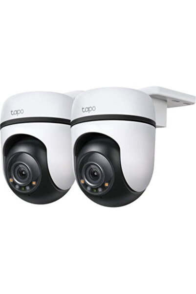 TP-LINK Tapo C510W (2-pack) Outdoor Wi-Fi Camera with Pan and Tilt Function T...