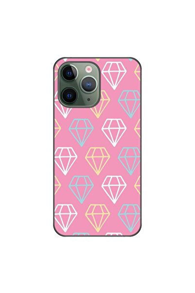 OEM Husa compatibila cu Apple iPhone 11 Pro Silicon Gel Tpu Model Diamond Pat...