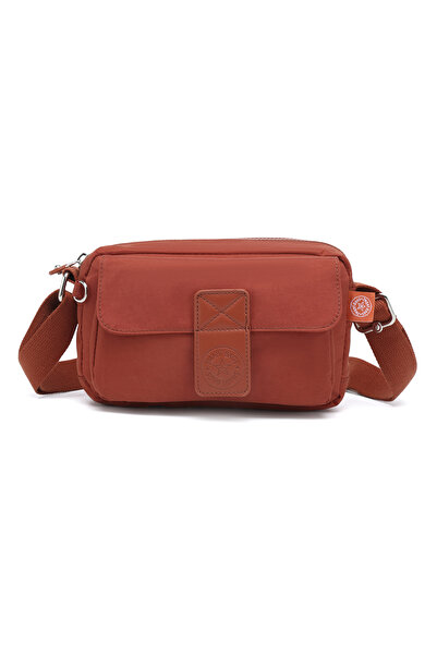 SMART BAGS Geantă pentru telefon și poștaș pentru femei, din țesătură șifonat...