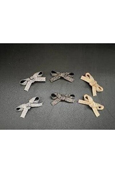OEM Funde Strasuri Cu Nod h2,5x4,5cm 10/set Auriu