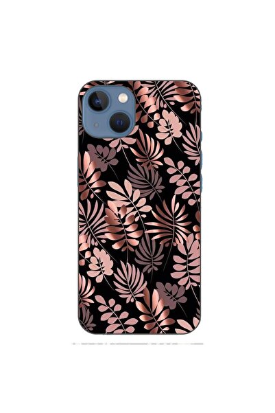OEM Husa compatibila cu Apple iPhone 13 Silicon Gel Tpu Model Bronze Paradise