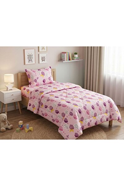 Moon Baby Bedspread Cartoon 3 Piece Set - Baby Quilt Set 3 Pieces - 120*200