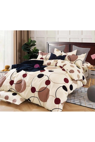 Lenjeria Pufoasa Bubmac Finet Bedding, Double Bed, 2 Persons, 6 Pieces, 245x2...