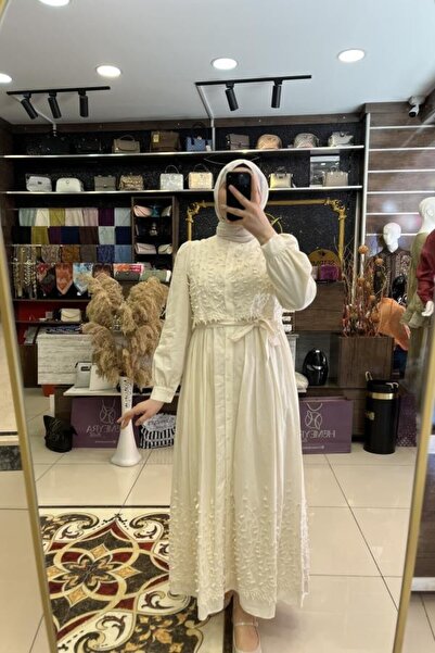 HÜMEYRA BUTİK Embroidered Dress