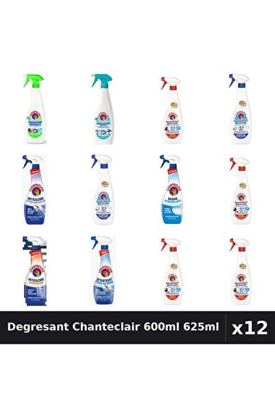 Chanteclair Set 12 Degresant Universal 600ml, 625ml - Lămâie, Marsilia, Bicar...