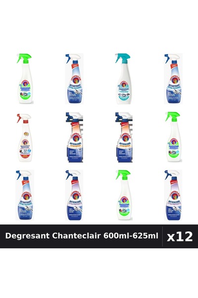 Chanteclair Set 12 Degresant Universal 600ml-625ml - Lamaie, Marsilia, Antica...