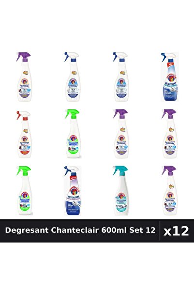 Chanteclair Set 12 Degresant Universal 600-625ml - 8 Arome, Lavanda, Lămâie, ...